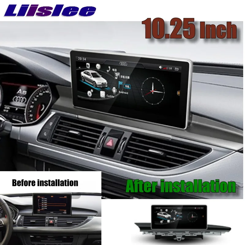 Для Audi A6 A6L S6 RS6 C7 4G 2012 ~ 2018 Liislee автомобильный мультимедийный плеер NAVI оригинальная
