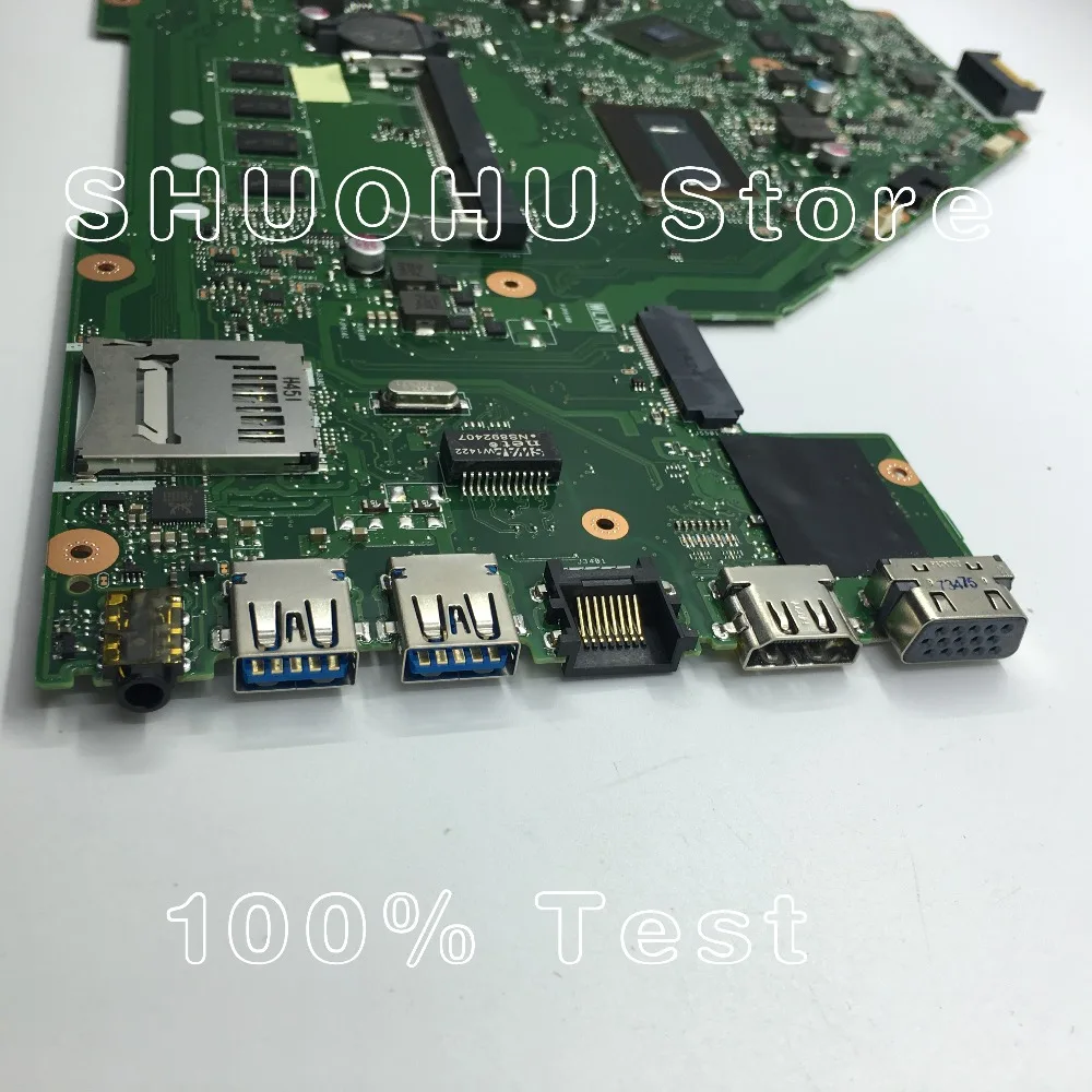 KEFU X550L For ASUS X550LC X550LD Y581L Y583L I5-4200U Memory 2GB EDP laptop motherboard tested 100% work original mainboard