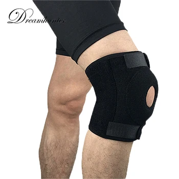 

Breathable Hiking Knee Pads Cycling Elastic Brace Kneepad Adjustable Patella Knee Support Brace Safety Guard Basketball
