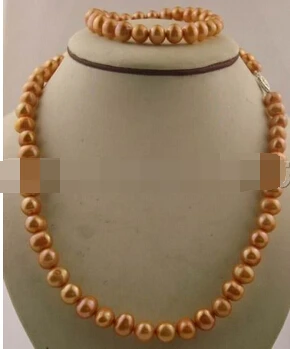 

ddh001127 natural 8-9mm pearls necklace/bracelet/earrings sets
