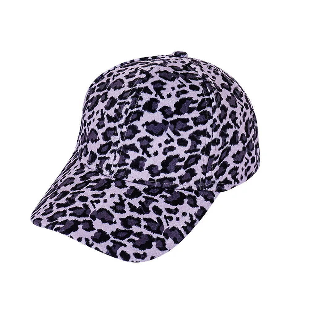 Moda mujer Casual Otoño Invierno Beanie sombrero de lana estampado de leopardo sombrero hueso Masculino Moda Hombre 2018 Casquette Homme Beisbol 10