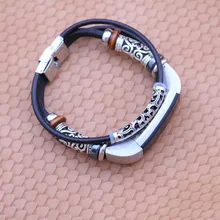 Смарт-часы замена кожаный ремешок, браслет для Fitbit Alta/Fitbit Alta HR july10