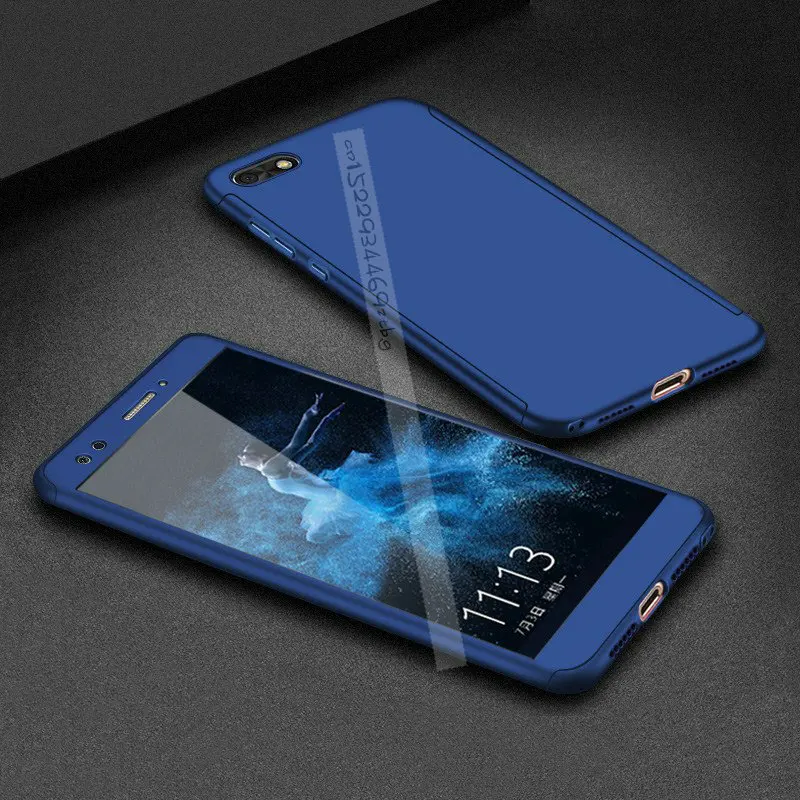 Чехлы с полным покрытием 360 градусов для Huawei Honor 7A чехол телефона 5 45 чехлы