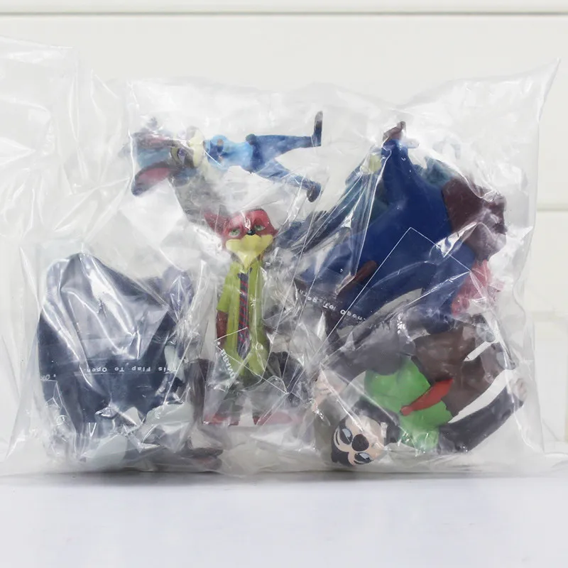 Amazing 12pcs/set Zootopia Animals Action Figure Toys Rabbit Judy Hopps Fox Nick Wilde Movie Kids Gift Collection Figures