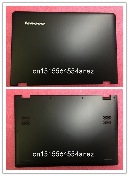 New Replacement for AP10B000100 for Lenovo Yoga 700-14 14ISK LCD Back Cover White /& Bottom Case