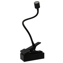 1 Вт/3 Вт подзарядка гибкая трубка точечная лампа, 25-30 часов аварийный шкаф батарея клип лампа, беспроводная витрина Счетчик светильник с зажимом