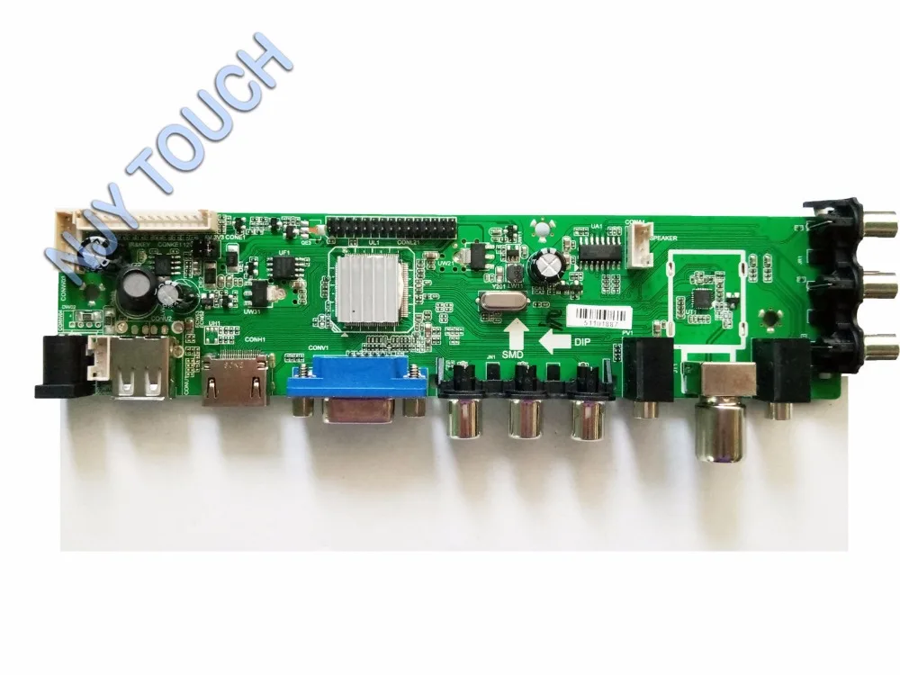 HDMI DVB C T T2 плата ЖК контроллера с USB + 17 &quotLP171WU3 LP171WU3 LTN170U1 1920x1200 экран|screen board|screen