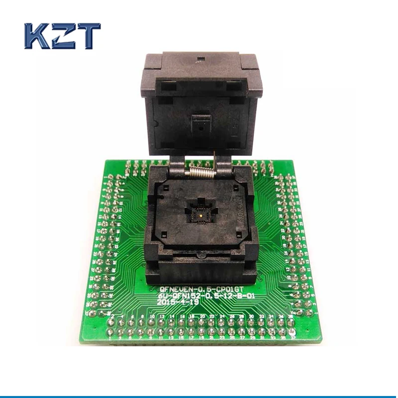 

QFN24 MLF24 WLCSP24 to DIP24 Programming Socket Pin Pitch 0.5mm IC Body Size 4x4mm IC550-0244-015-G Test Socket Adapter