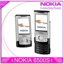 6500 S Refurbished Nokia 6500 Slide Handys 3G Bluetooth Mp3-player 3.15MP Telefon