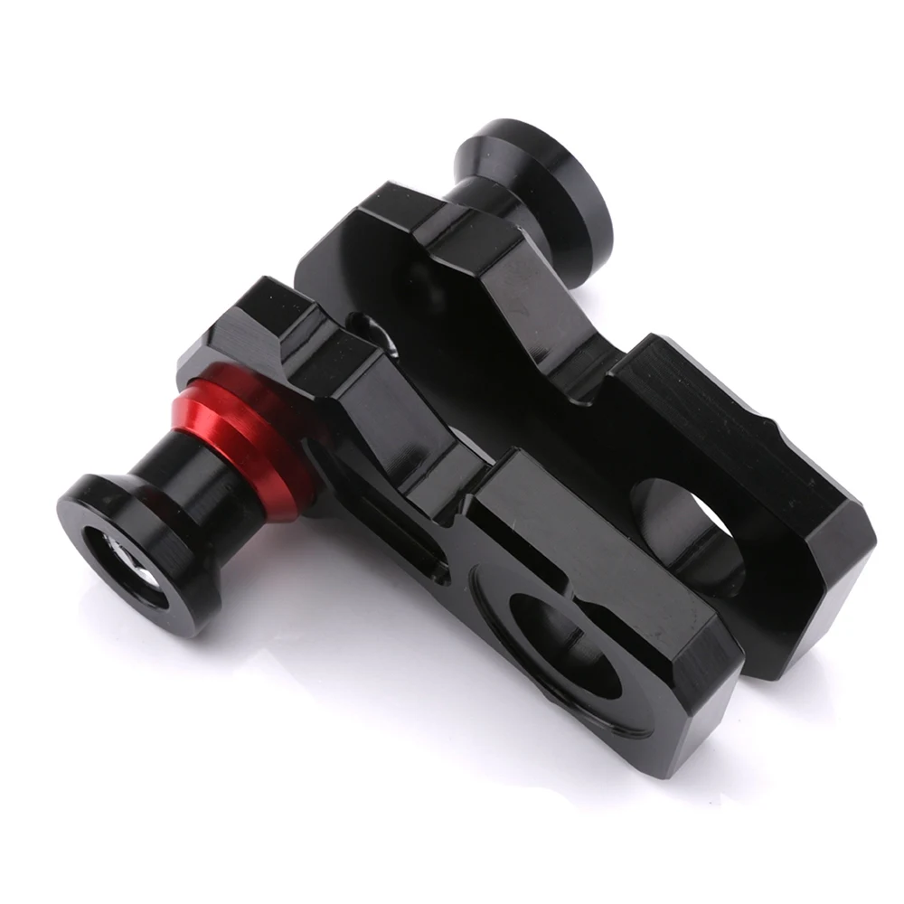 

Motorcycle Accessories CNC Aluminum Chain Adjuster Block With Stand Spool For Honda CB650F CBR650F 2014 2015 2016 2017 2018