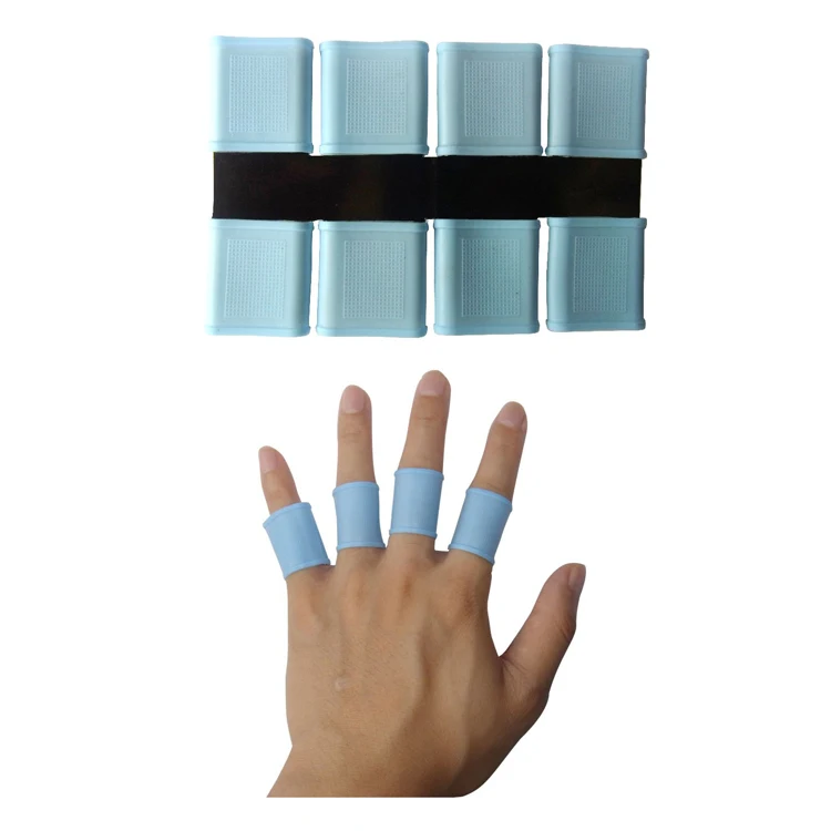 Free Shipping Golf finger toe Silicon Support Sleeve Protector Grip 8pcs/set , Fit for Men Women