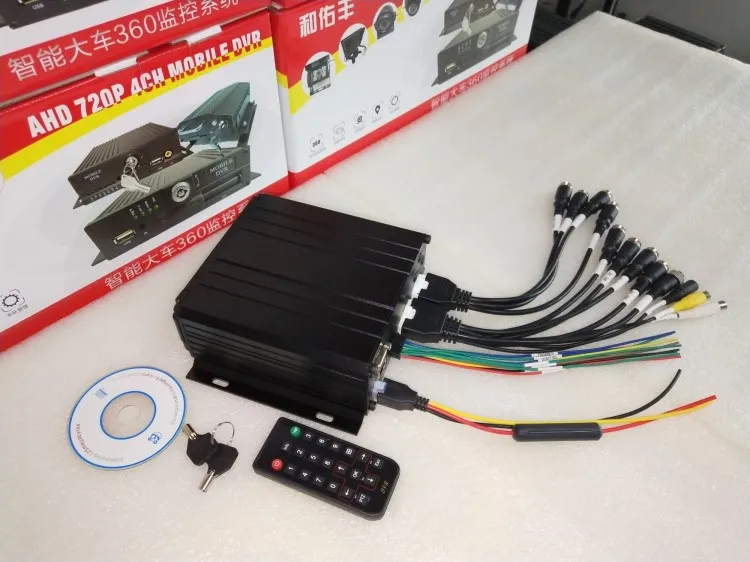 Источник заводской автомобильный видеомагнитофон 8-канальный HD поезд осмотр автомобиля мониторинг SD карта DVR MDVR ударопрочный широкий