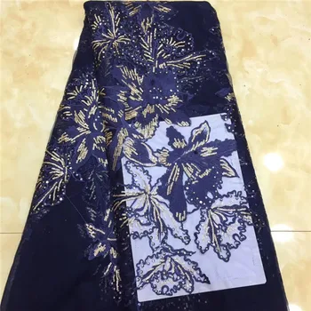 

Most popular 2019 New design African French net lace fabric for bridal wedding dress high quality Nigerian lace fabric(XZS-4-19