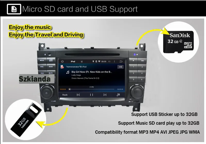 Flash Deal 2 DinAndroid 8.0 Car DVD Player for Mercedes-Benz W203 2004-2007 c200 C230 C240 C320 C350 CLK 2005 GPS Navigation Radio WiFi 4G 15 Flash Deal 2 DinAndroid 8.0 Car DVD Player for Mercedes-Benz W203 2004-2007 c200 C230 C240 C320 C350 CLK 2005 GPS Navigation Radio WiFi 4G 15