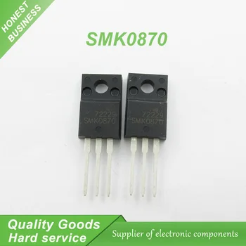 

Free shipping 5pcs/lot AUK SMK0870 TO-220F FQPF8N70 MOS 700V8A new original