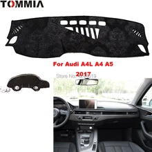 TOMMIA приборной панели крышки тире коврик для автомобиля от Солнца Анти-УФ покрытие для приборной панели коврик для приборной панели автомобиля для AUDI A4 A5 A4L
