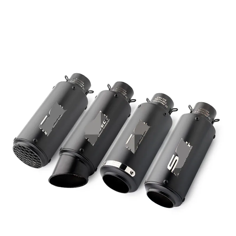

Universal 51/61mm motocycle exhaust pipe escape moto with DB killer for s1000rr z1000 CB1000r gsxr650 R1ktm exc k6 k7 ATV