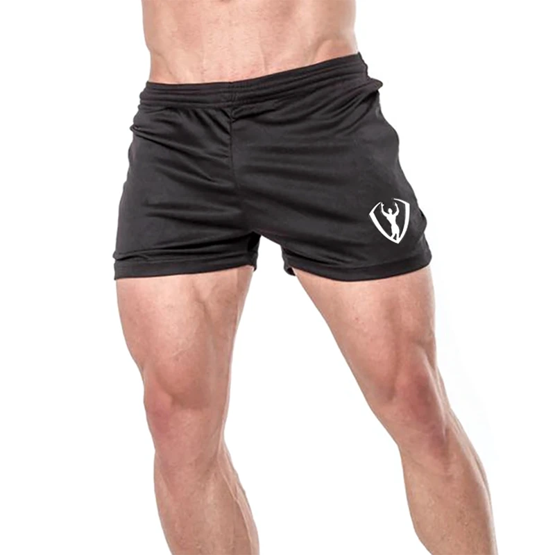 

Fitness Shorts Men Elastic Waist Breathable Cotton Loose Short Pants Sports Trousers For Fitness Basketball Running