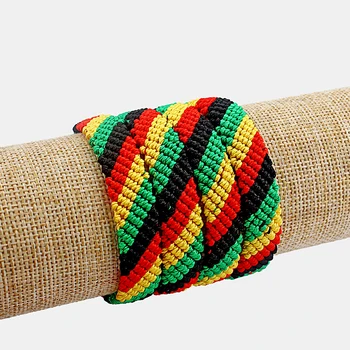 Bracelet Brésilien Couleur Rasta