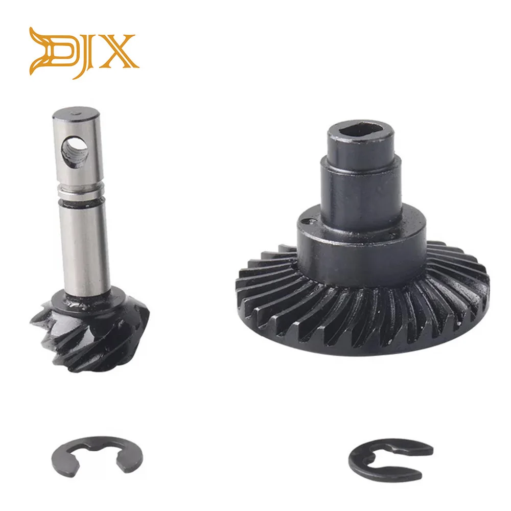 

DJX 8T 30T Steel Helical Bevel Axle Gear for 1/10 RC Crawler Axial SCX10 II 90046 90047