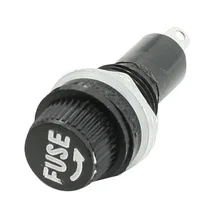5 Pcs 5mm x 20mm Fuse Waterproof Fuses Holder AC 125V 15A 250V 10A