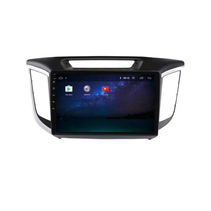 Cheap 10" 2.5D IPS Android 8.1 Car DVD Multimedia Player GPS for Hyundai creta ix25 2014 2015 2016 2017 audio radio stereo navigation 2