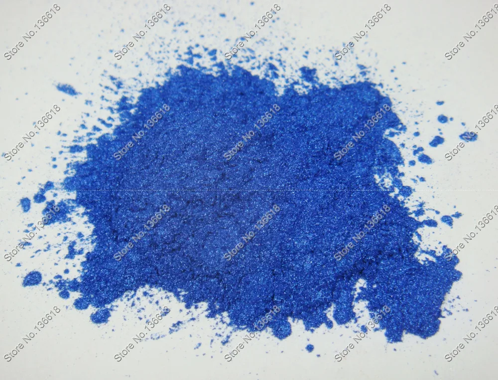 

50gram Royal Blue Color Cosmetic Mica Pearl Pigment Dust Powder for DIY Nail Art Polish and Makeup Eye Shadow