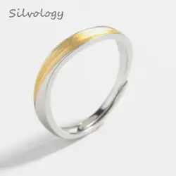 Silvology 925 лист Стерлингового Серебра цветные кольца Оригинальные креативные классные летние романтические кольца для женщин 2019 модные