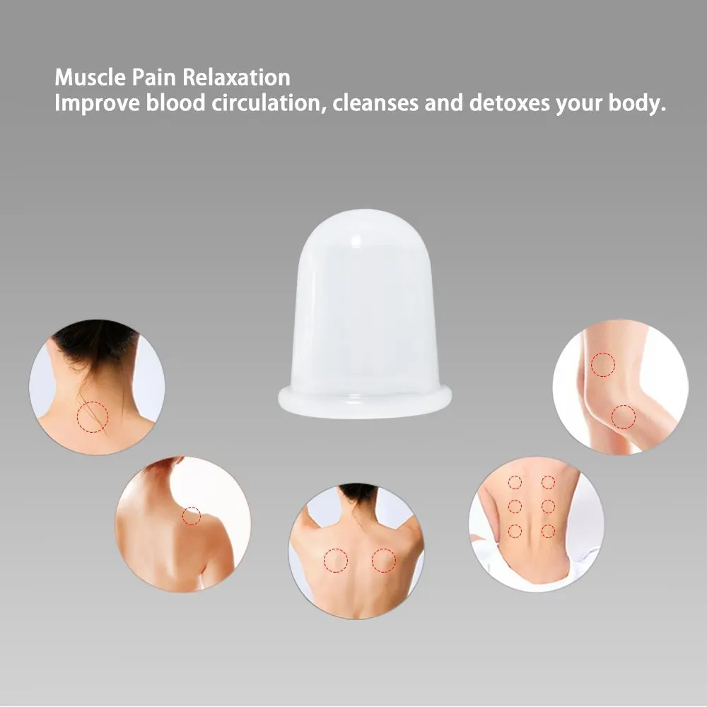 Family Body Health Meassager Anti Cellulite Vacuum Therapy Silicone