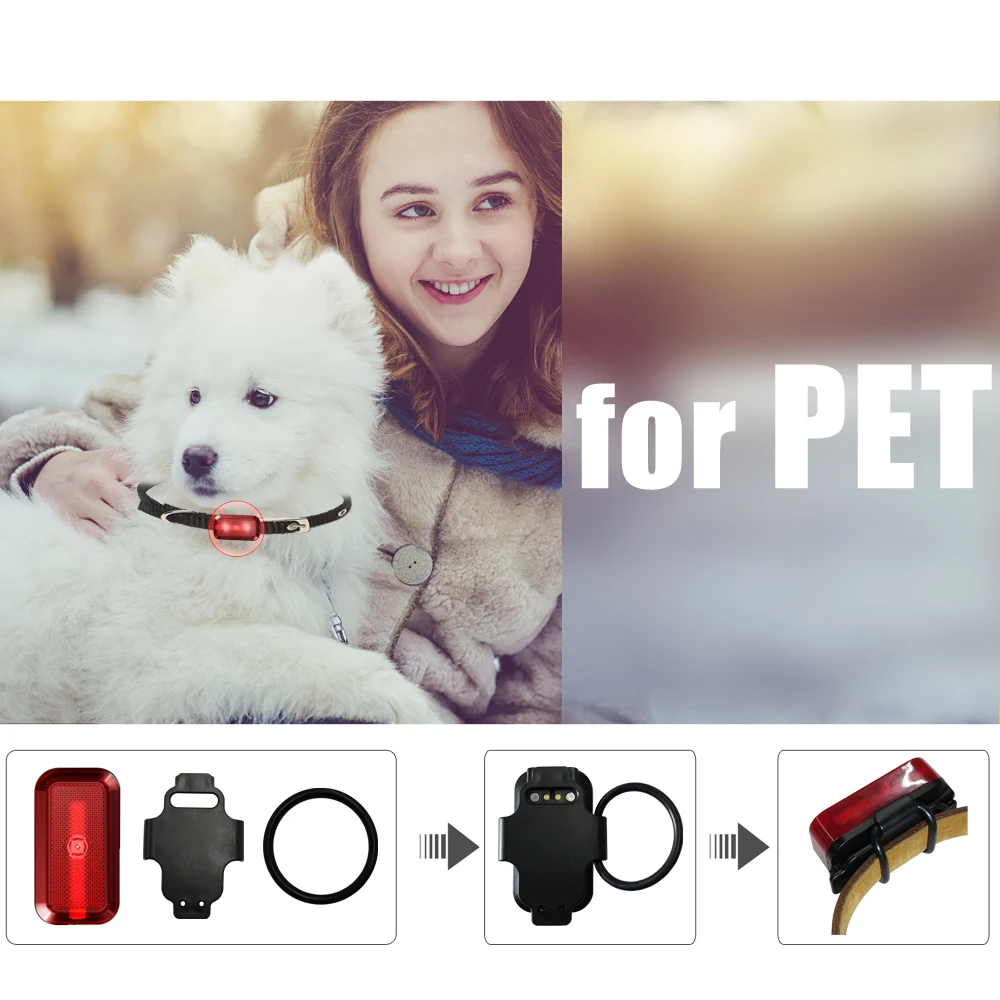 KINGNEED T630 gps трекер 2G мини микро собака кошка Дети старшего личного велосипеда