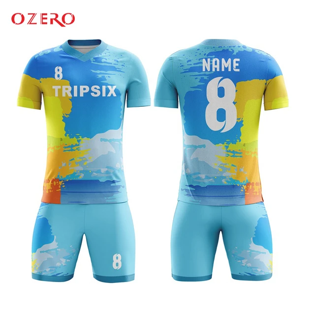 Maillot de football personnalisable pour hommes taille plus 4xl