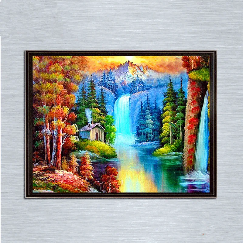 Diamond Embroidered Diamond Painting Full Square Diamonds Diy Painted