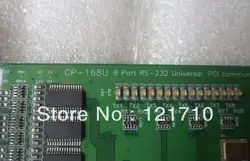 Промышленные мокса CP-168U V2 8-порт RS-232 Универсальный PCI связи доска