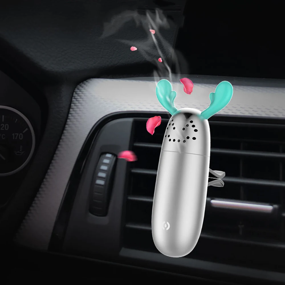 

Car Freshener Alloy Elf Perfume Clip Air Purifier Automobile Outlet Vent Fragrance Scent Smell Diffuser Odor Remover Accessories