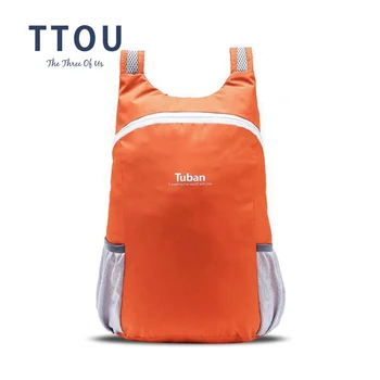 

TTOU Lightweight Nylon Foldable Backpack Waterproof Backpack Folding Bag Portable Men Women Backpack for Travel