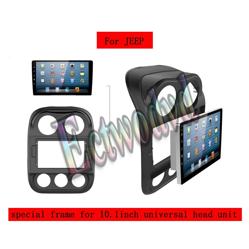 Специальное автомобильное радио фасция для Jeep Compass 2010 2011-2015 2016 10 1 дюймов