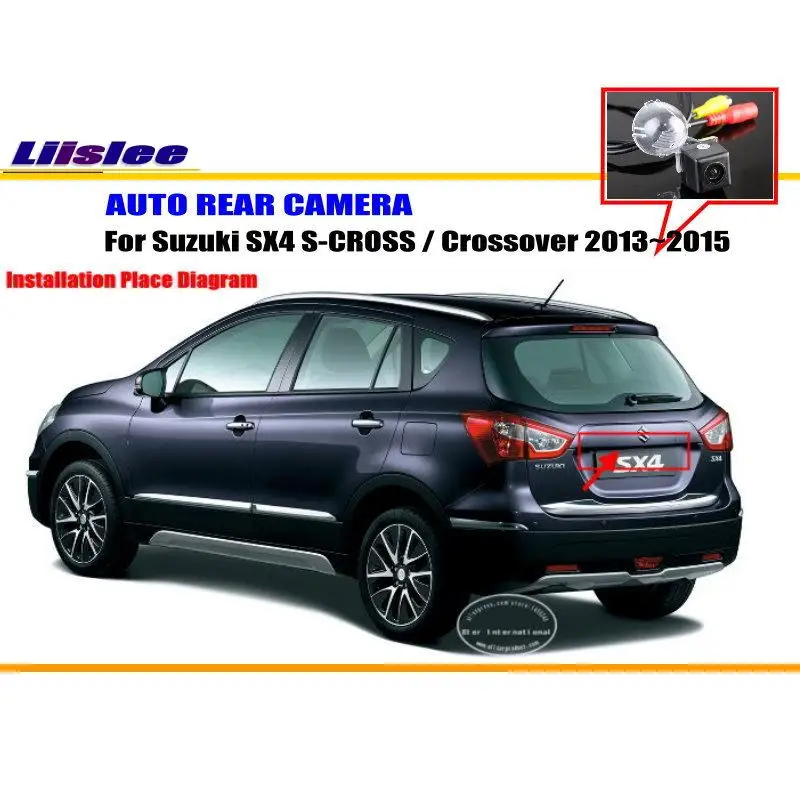 Автомобильная камера заднего вида для Suzuki SX4 S CROSS/Кроссовер 2013 2014 2015 обратная