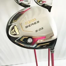 Новые женские Гольф водительские HONMA S-03 3 звезды водительские клубы 12 чердак гольф-клубов драйвер с графитовая клюшка для гольфа