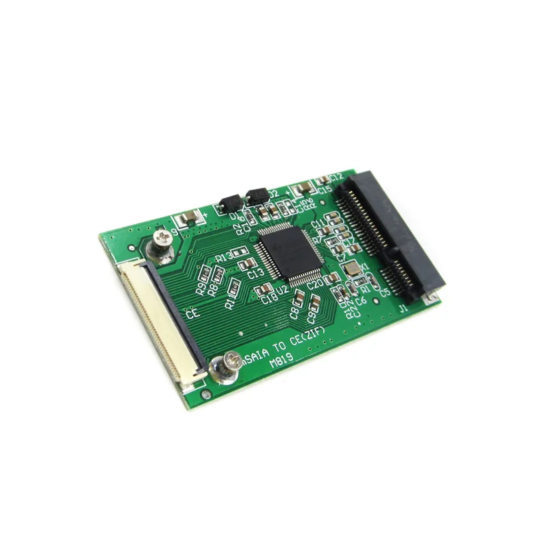 MSATA PCI E 1 8 &quot3 3 V SSD к 40pin ZIF CE Кабельный адаптер преобразователь карты|Модули для