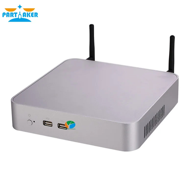 Причастник B17 Мини ПК Win 10 Intel Core i7 7700HQ DP VGA HDMI LAN 6 * USB микро компьютер Linux DDR4 макс 32 Гб