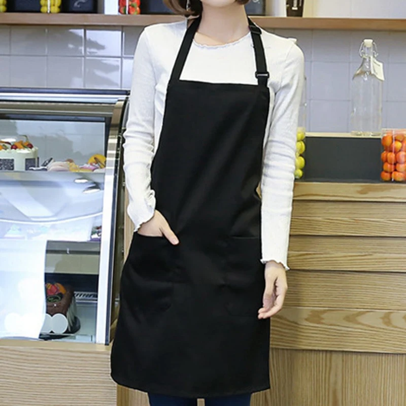 LOGO Custom Made Apron Simple Fashion Kitchen Aprons Home Cooking
