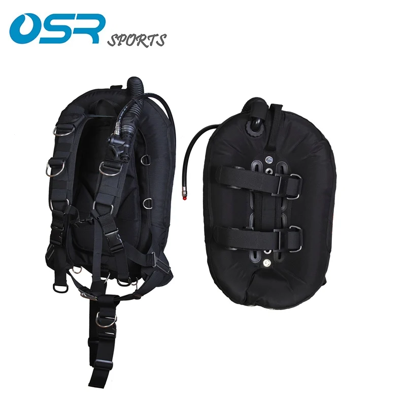 Подводное плавание BCD 30lbs пончик крыло backmount с мягкой жгутом для