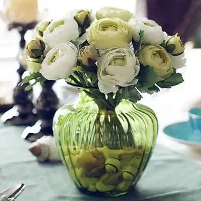 10 шт., искусственные розы, Камелия, руки, держащие Шелковый цветок, букет невесты, латексный, настоящий на ощупь, Цветочный, для свадебной вечеринки - Цвет: 3
