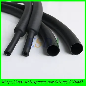 

20M/Roll 4.8mm Waterproof 3:1 Shrink Ratio Dual Wall Adhesive Heat Shrink Tube - Black