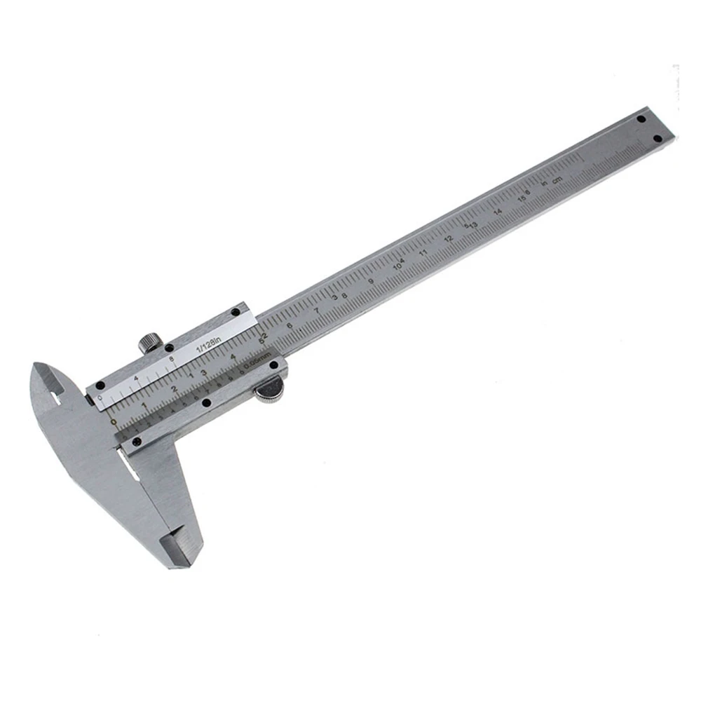 

Metal 0-150mm/0.02mm Carbon Steel Vernier Caliper Gauge Micrometer Measuring Instruments Depth measuring micrometer
