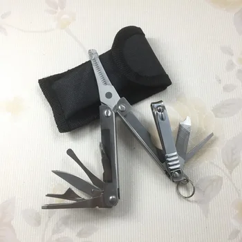 

9-In-1 Multi-Function Folding Tool, Stainless Steel EDC Portable Tool, Scissors, Nail Scissors, Knife, File, Screwdriver
