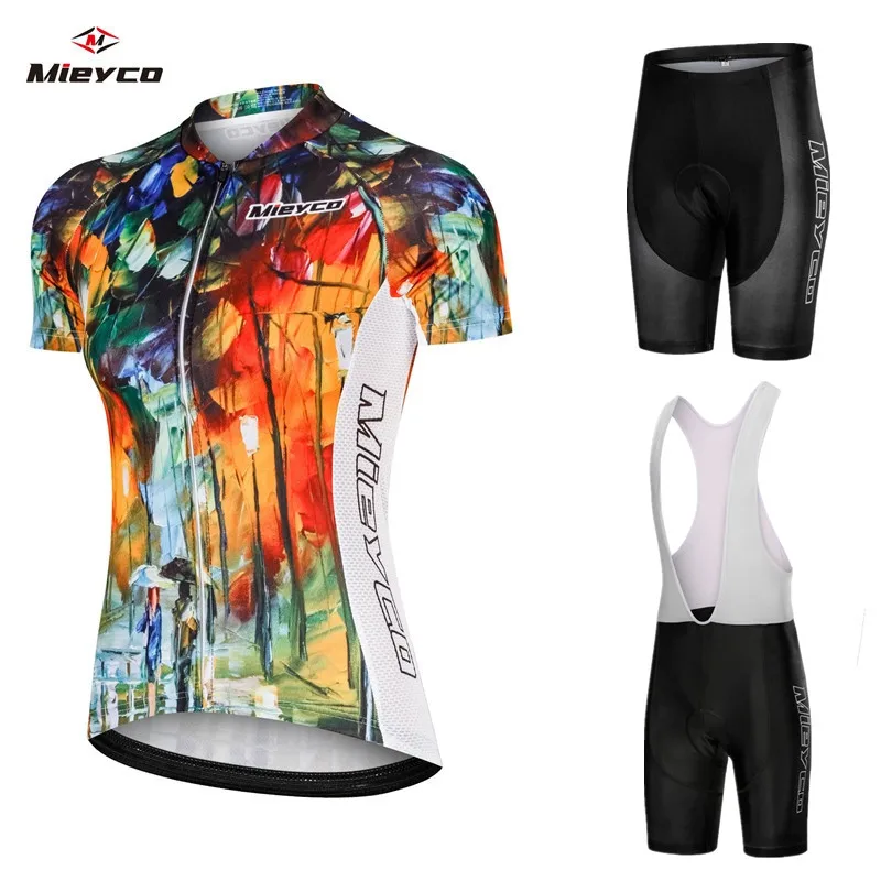 

Women's Cycling Jersey Summer Bicycle Baillot Breathable Short Sleeve MTB Bike Jersey Ropa Ciclismo Bike Cycling Clothes 5D Pad