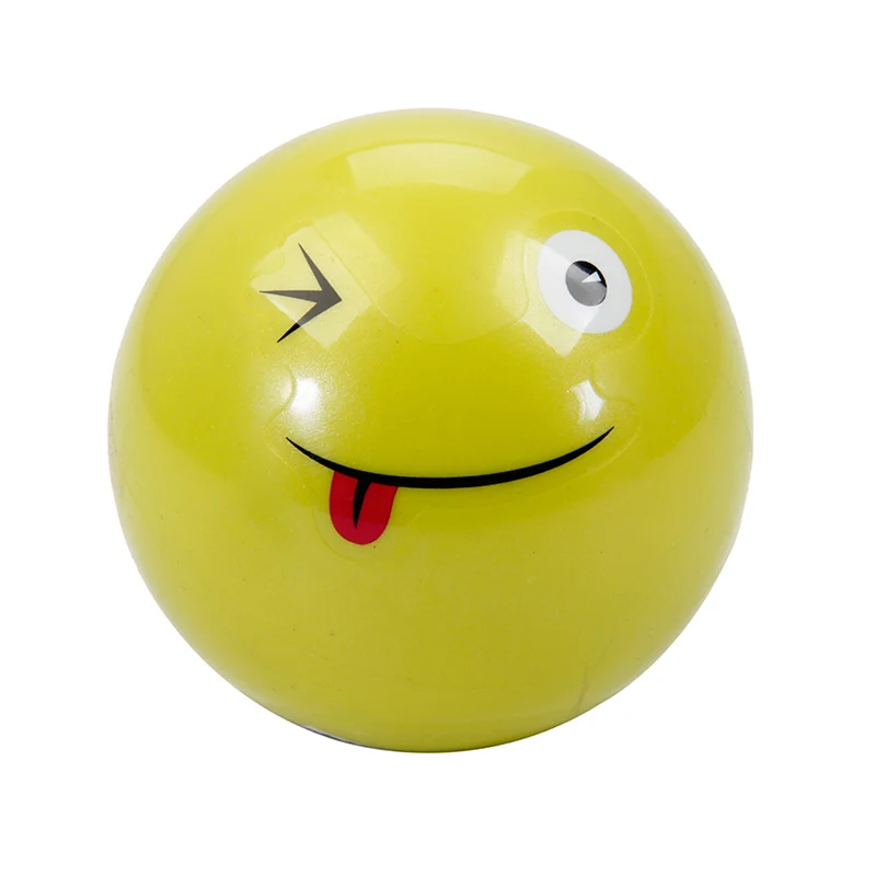 Super-k Funny Face Samll 10cm Rubber Kid Toy Ball for Children Gifts Ball Playing (2)
