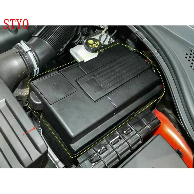 Крышка автомобильного аккумулятора STYO для TIGUAN Kodiaq Karoq Octavia Mk3 превосходный