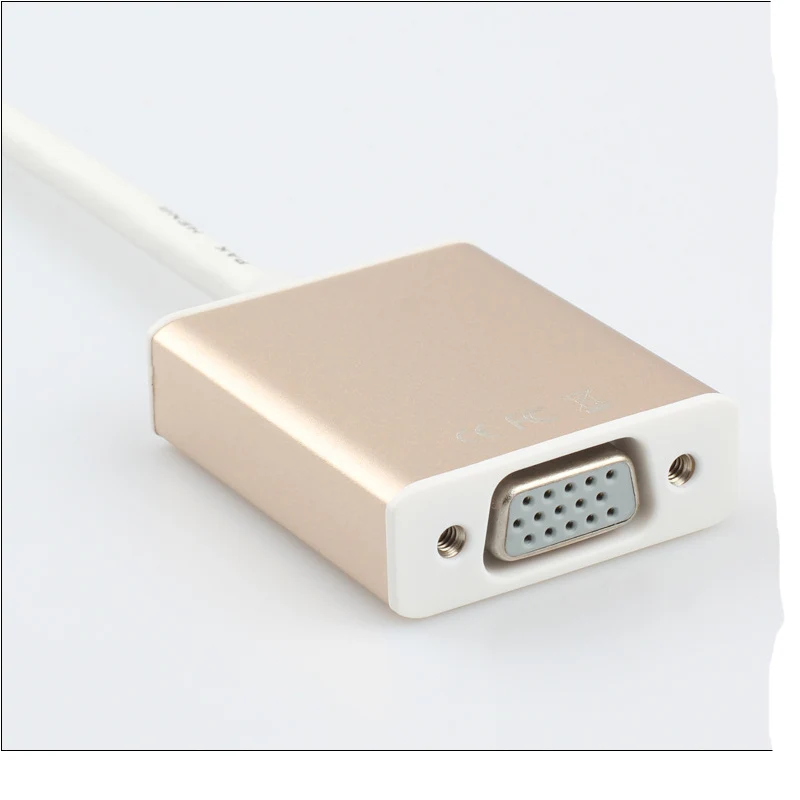 Ульт Лучший USB Type C адаптер 3 1 папа VGA Женский конвертер кабель для нового MacBook